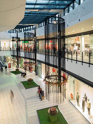 Gabriele Haufe - Gestaltung einer Einkaufspassage in Sindelfingen