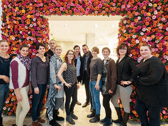 Gabriele Haufe - Studierende der Floristmeisterschule Stuttgart-
Hohenheim